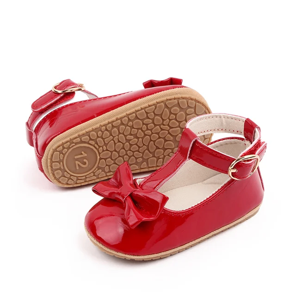 Chaussures bébé rouges