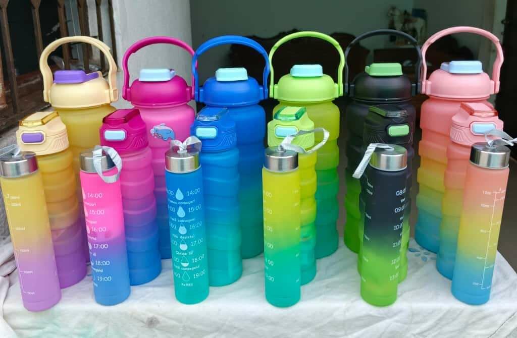 Gourdes 3 en 1 Colorées