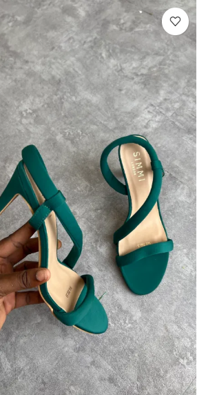 Anna Green Midlength Heels