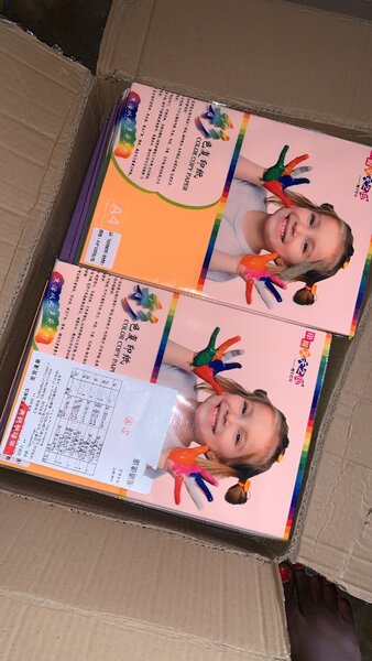 A4 coloured papers 100sheets in a pack & 150 sheets in a pac