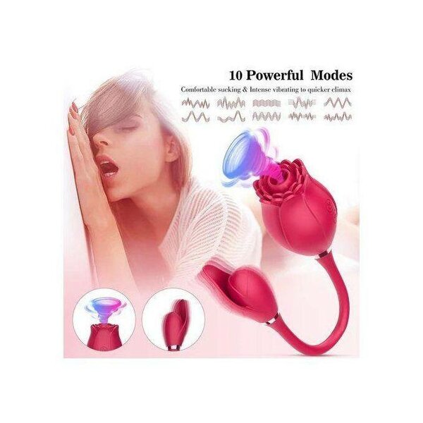 Stimulateur Rose Sucette Vibrante