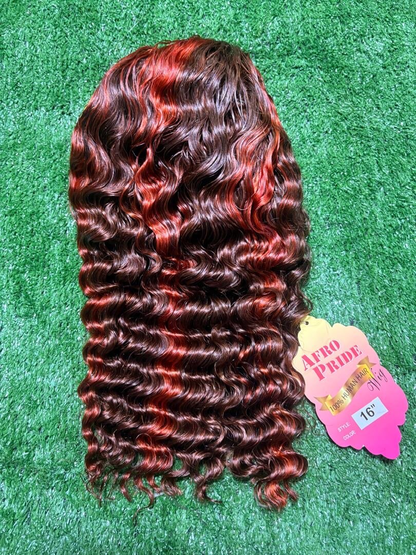 Perruque Ondulée Ombre 16"