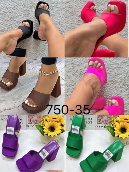 Sandales à talons tendance