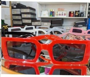 Women's sunglasses plastic