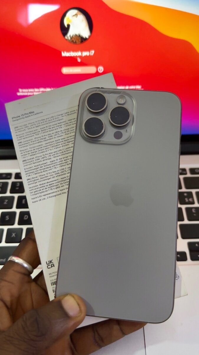 iPhone 15 Pro Max 256 gigas