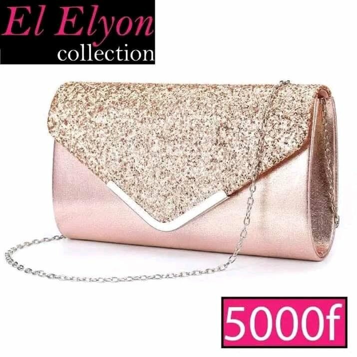 Pochette Glamour Pailletée