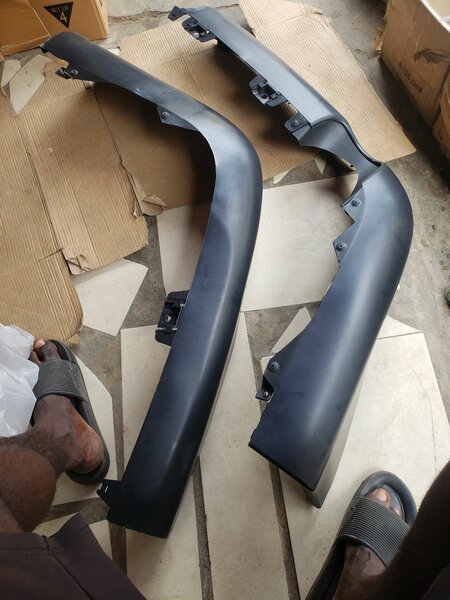 Toyota corolla 2008 2009 2010 back bumper spoiler set