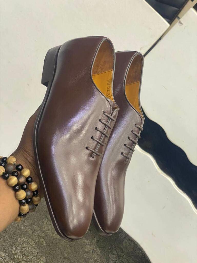 Chaussures en cuir élégantes