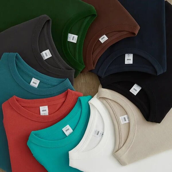 T-shirt unicolores