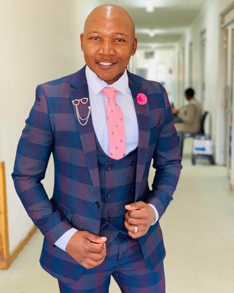 3 piece Checked Suit