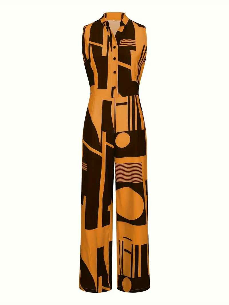 Combinaison sans manches géomé