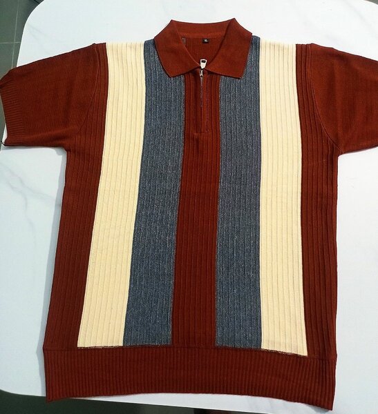 Polo vintage à rayures