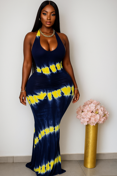 Robe Longue Bohème Colorée Femme