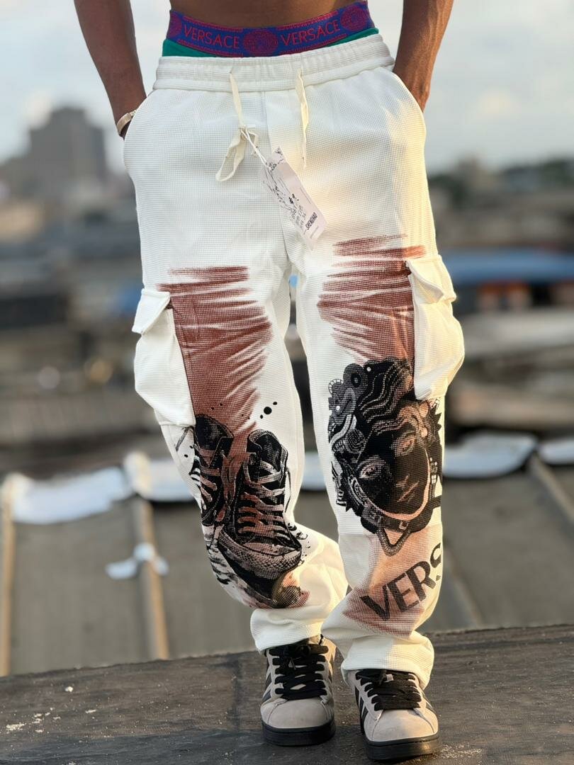 Jogging imprimé avec poches