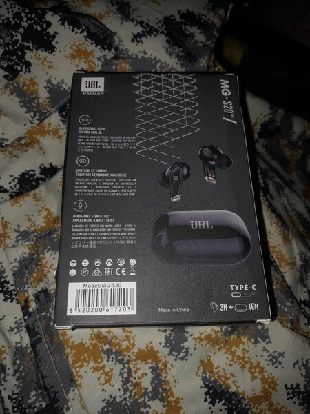 Écouteurs Bluetooth JBL MG-S20T