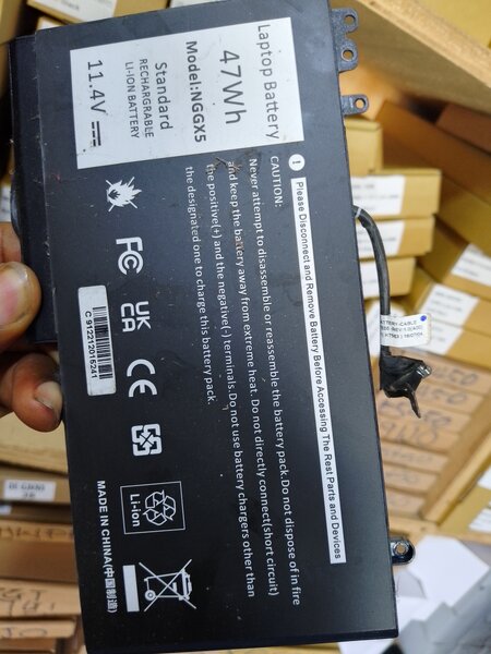 NGGXS DELL original battery