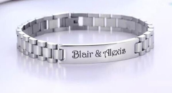 Bracelet Personnalisé Gravé av