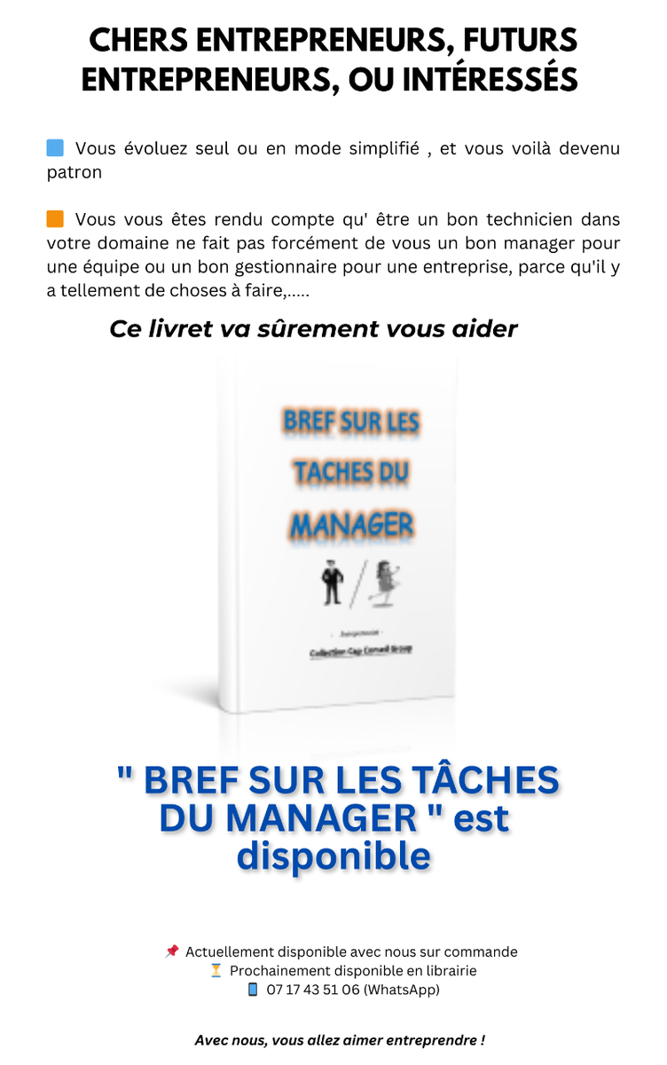 LE KIT ENTREPRENEURIAL