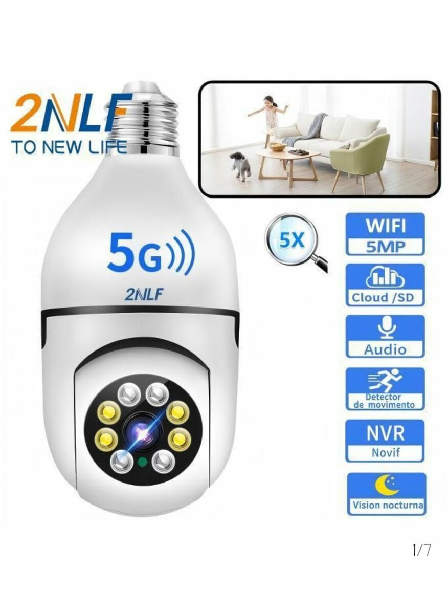 Caméra de sécurité WiFi 360°