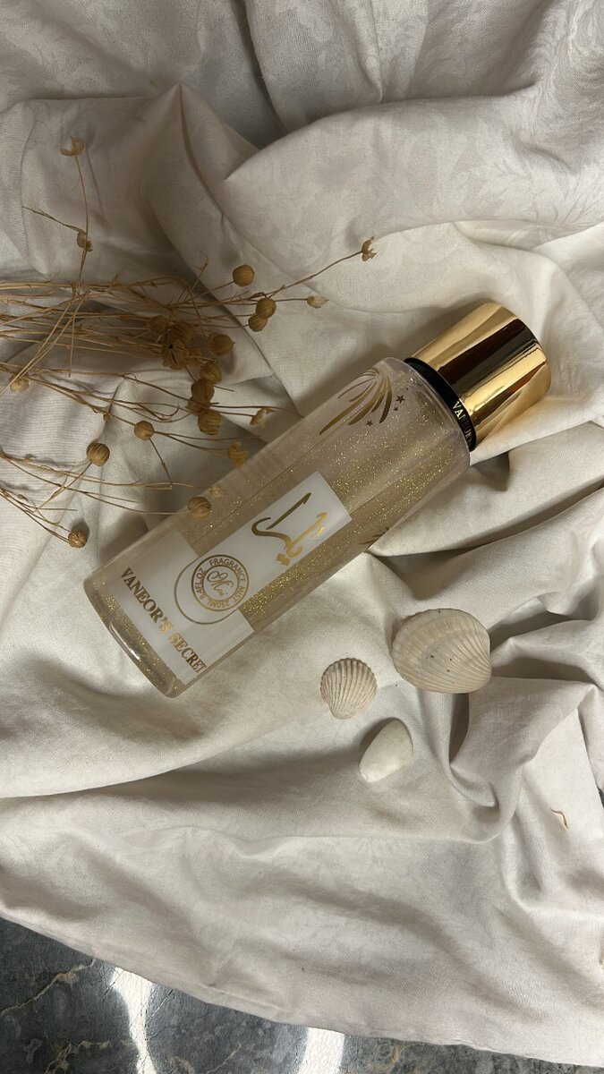 Brume pailletée parfumée