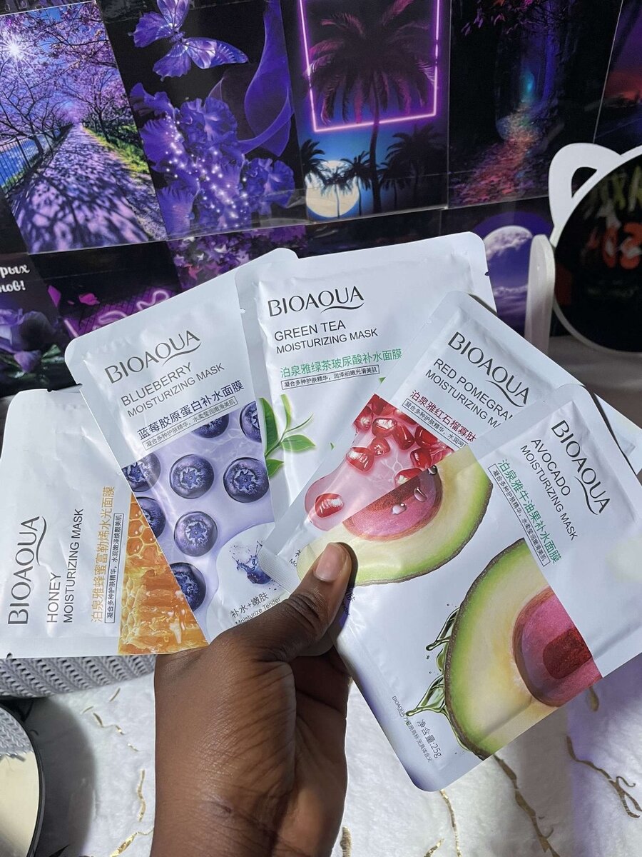 Lip mask and face mask