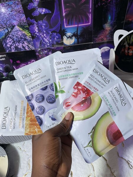 Lip mask and face mask