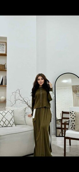 Свитшот двойка с юбкой. Отличного качества