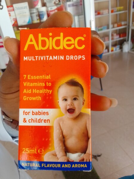 Abidec multivitamin drops