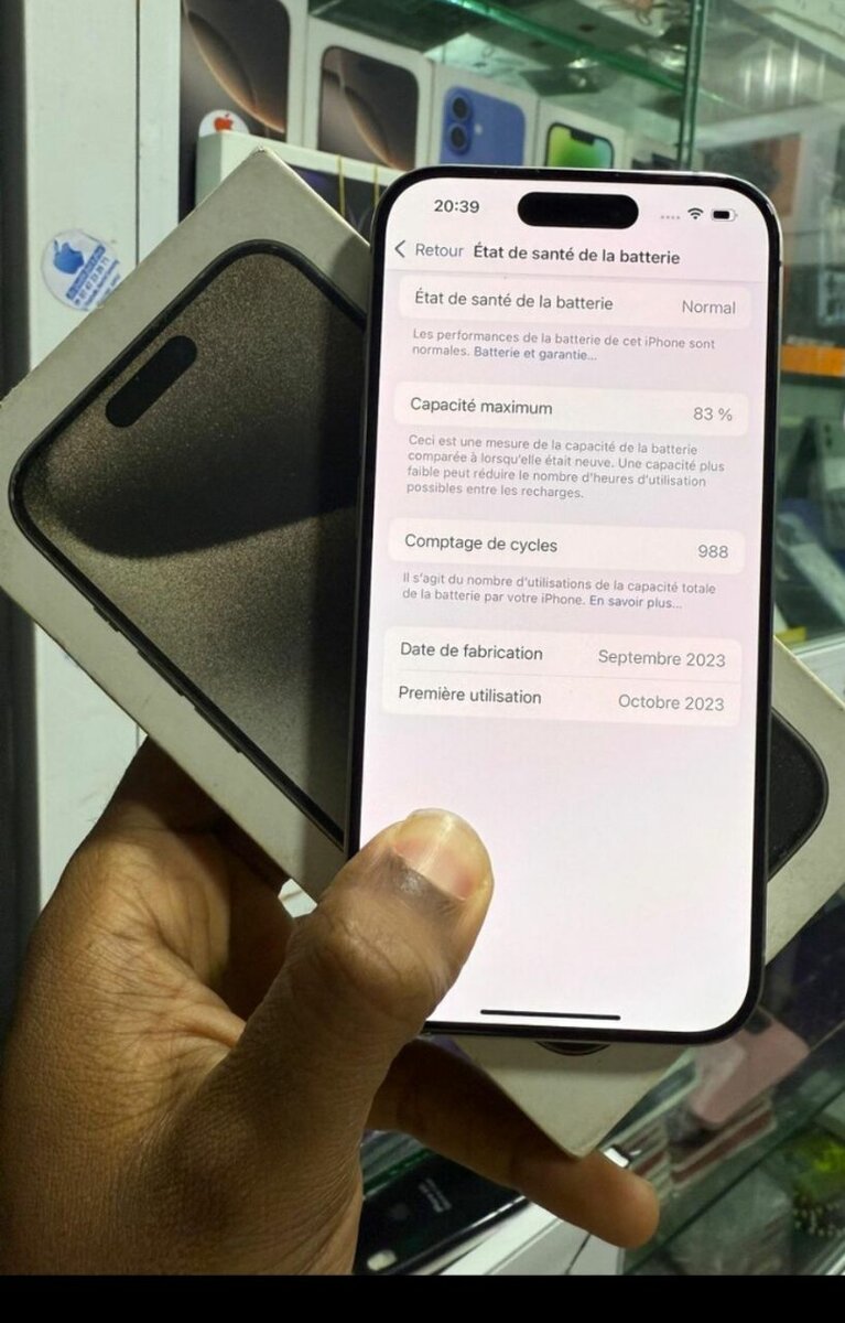 Smartphone Apple Dernier Modèle