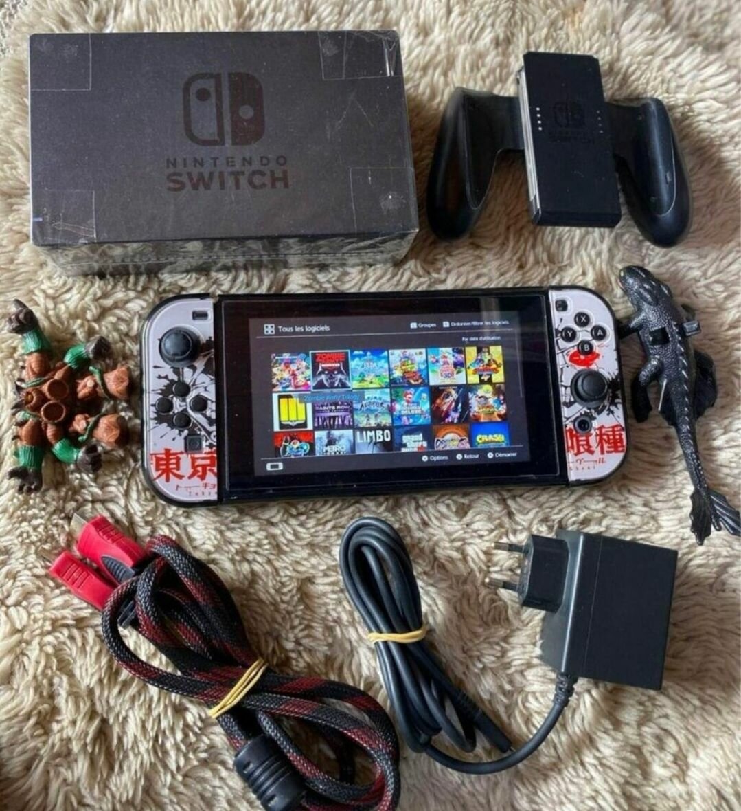 Console Nintendo Switch avec accessoires
