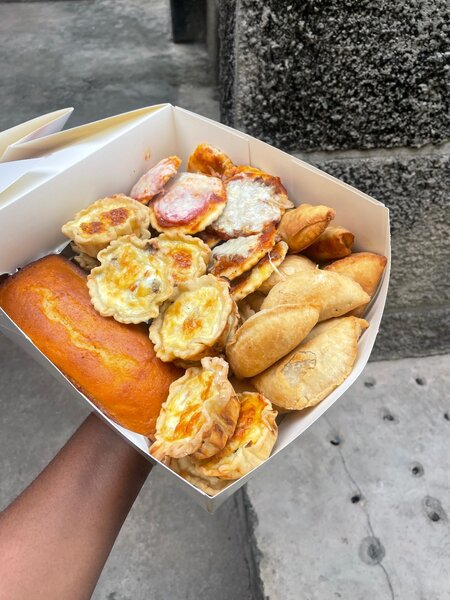 Assortiment de pâtisseries salées