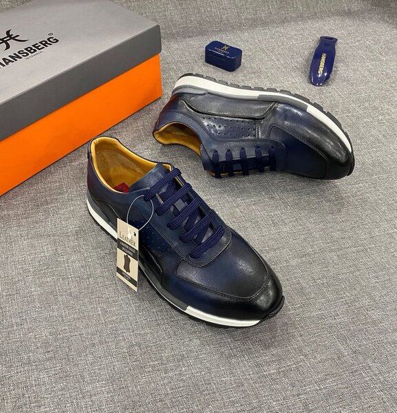 Sneakers en cuir élégants