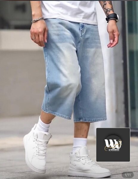 Bermudas en jean tendance