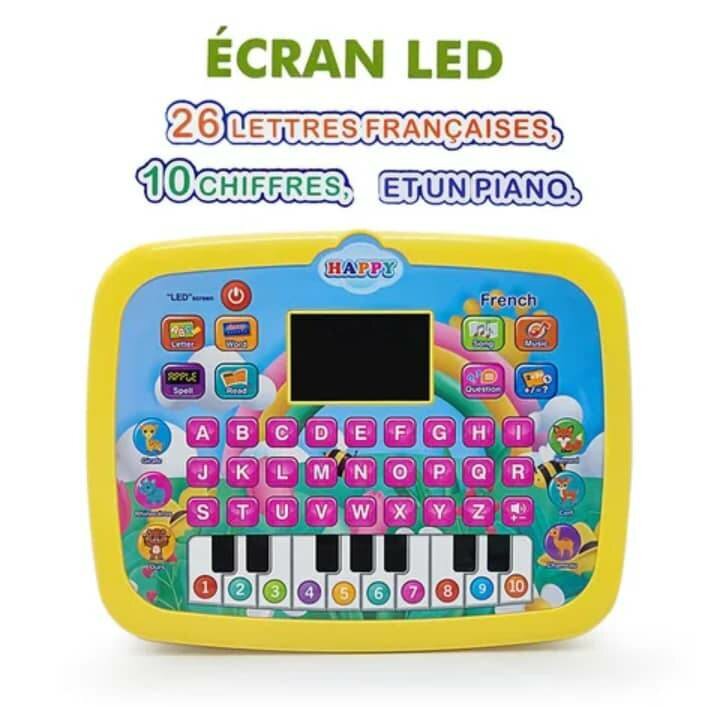 Tablette éducative,jouet pour apprendre les lettres , chiffr