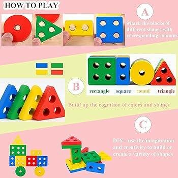 Wooden Geometric shape Sorter
