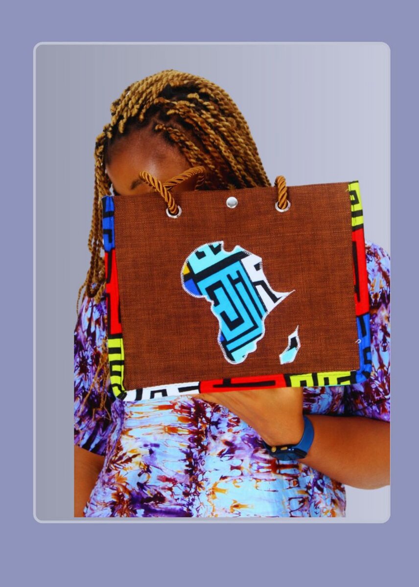 Sac Tendance en Tissu Africain