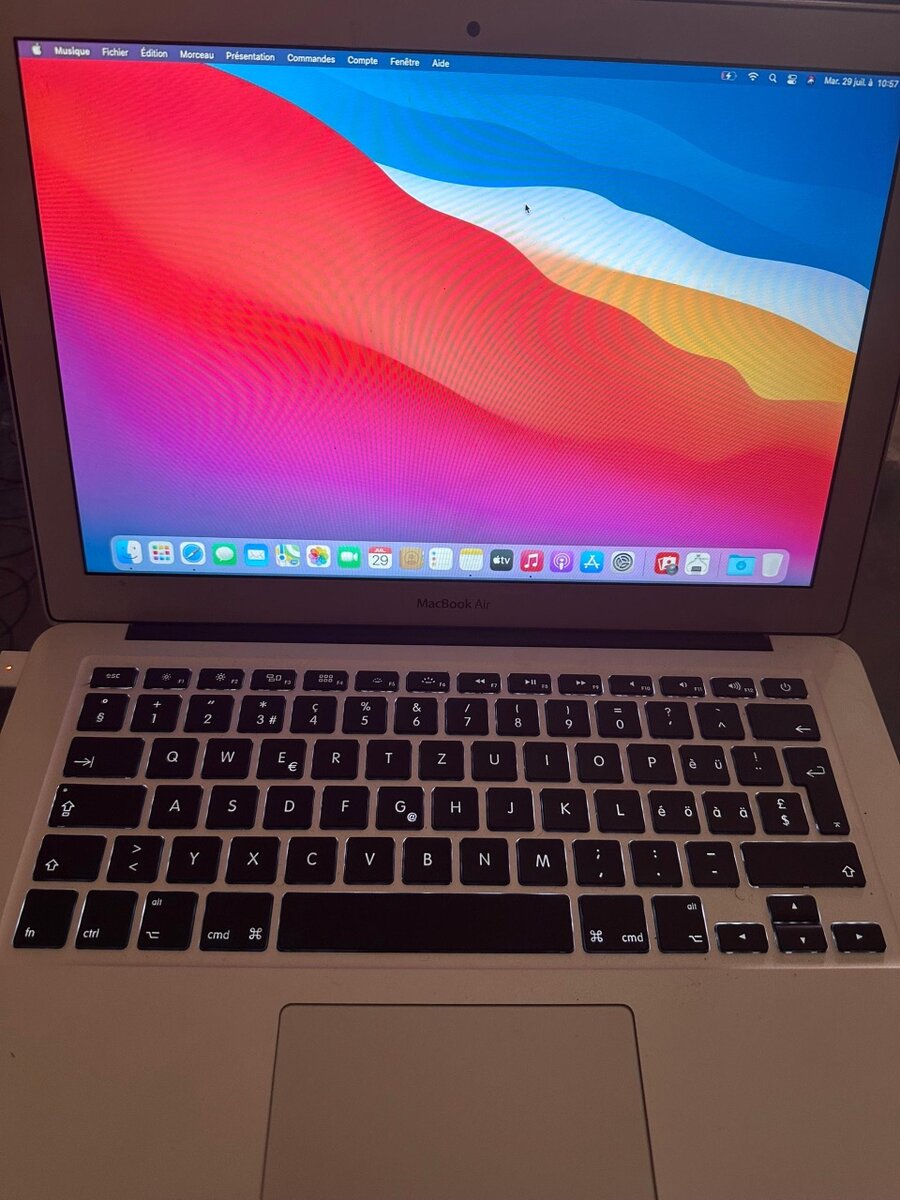 MacBook Air 13" macOS Big Sur