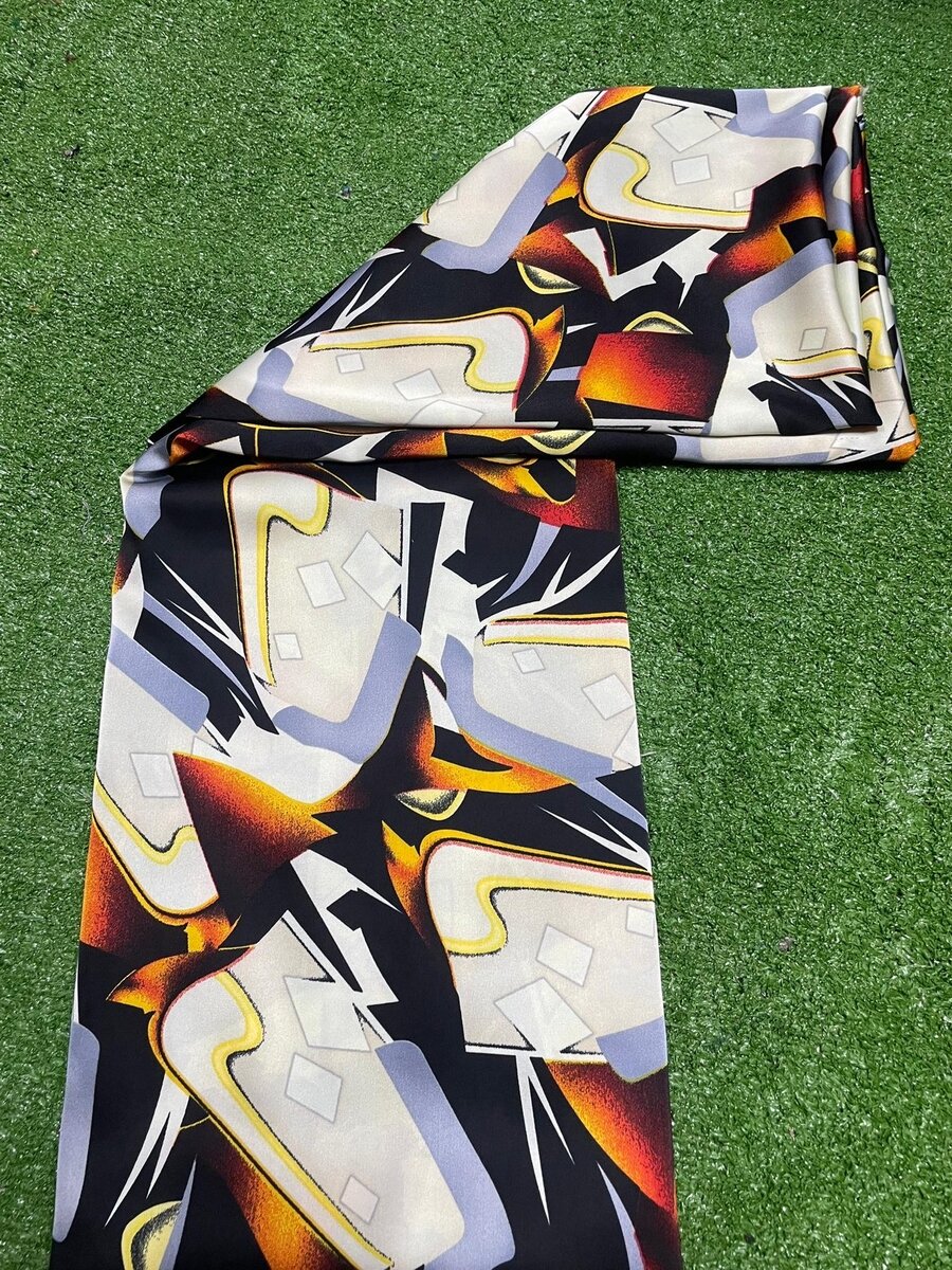 Tissus en soie fleurie