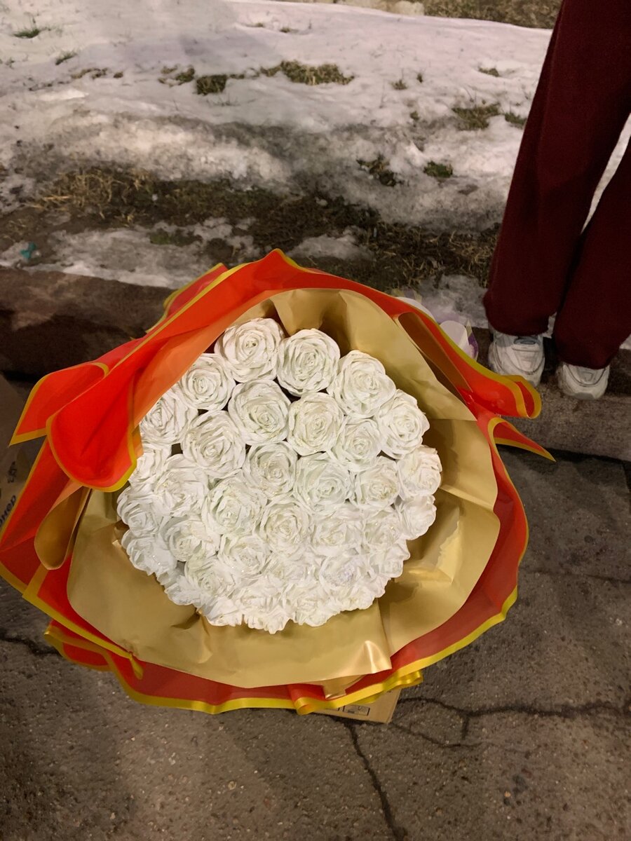 Сама издельные цветы