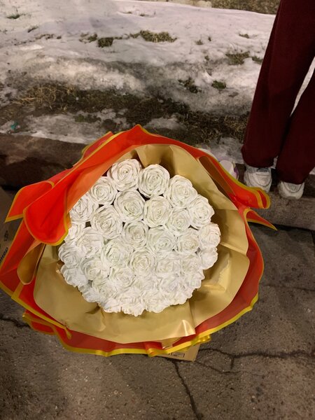 Сама издельные цветы