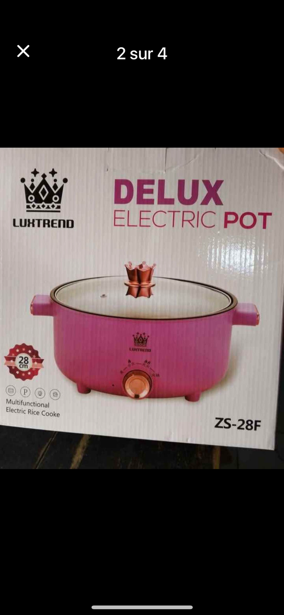 Cuisinière Électrique Luxe