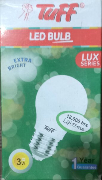 Tuff led bulb 3w