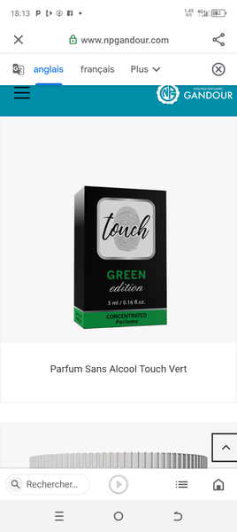 Parfum Touch Sans Alcool