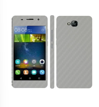 Huawei Honor Play 5X Silver Carbon Fiber Texture Mobile Skin