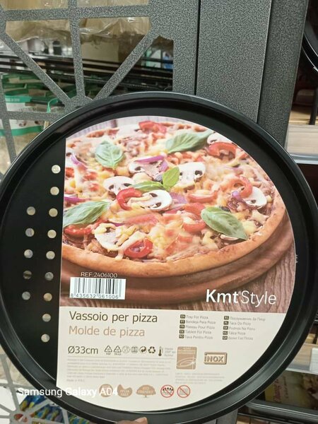 2 Plaque pour Pizza 8000f