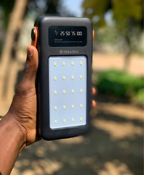 POWERBANK with Torch and cables