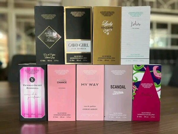 Perfume and clothes