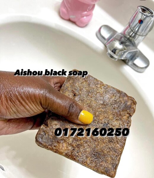 Aïshou black Soap 
