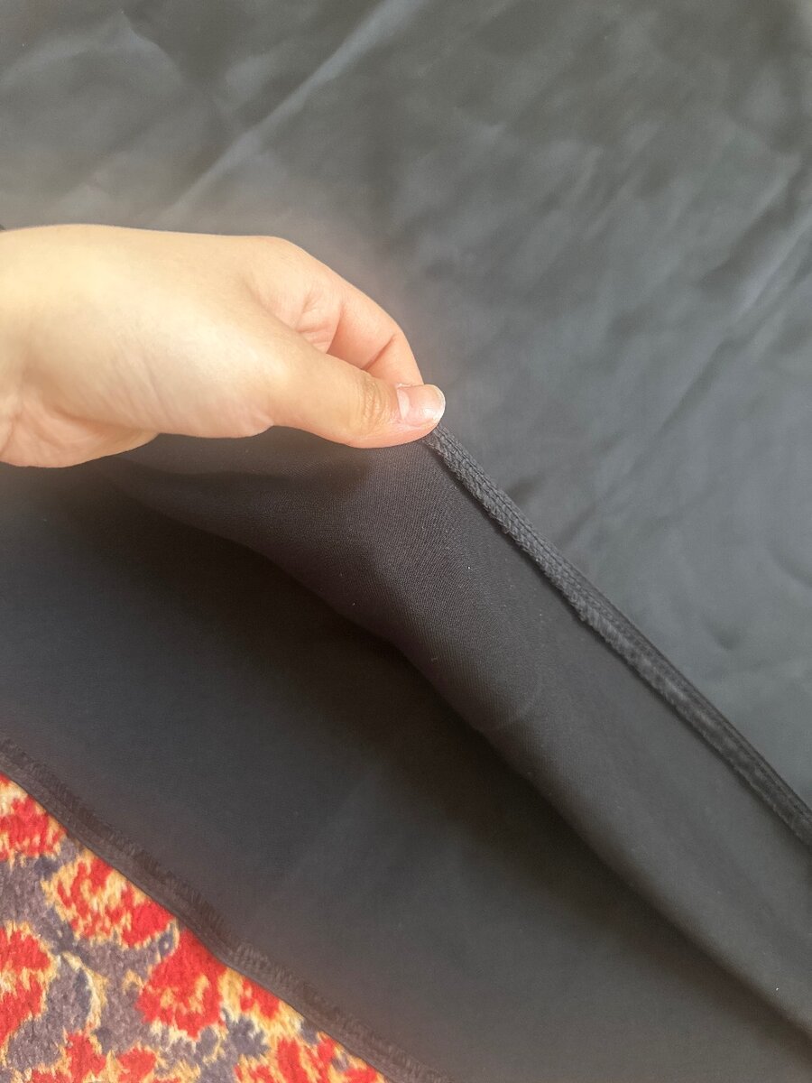 Атласная юбка