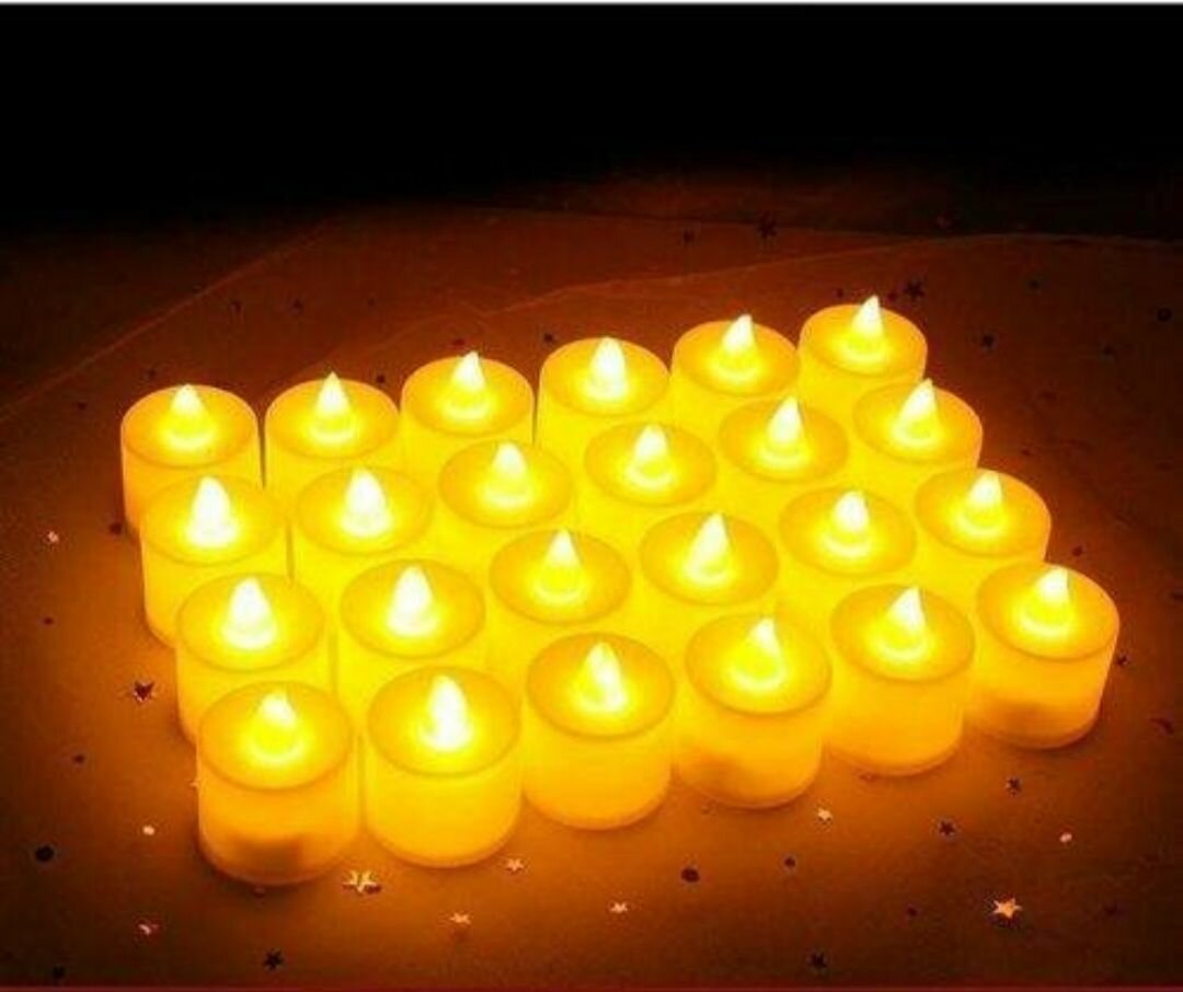 Bougies LED Colorées